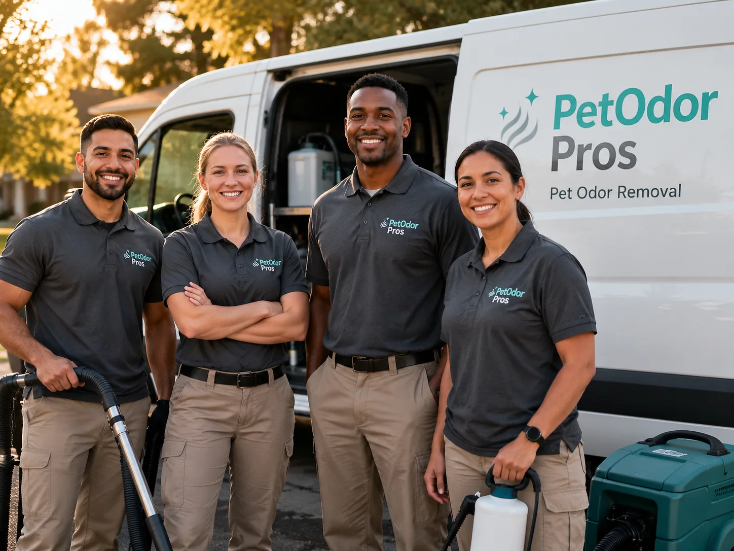 Pet Odor Removal team serving Ore City, TX